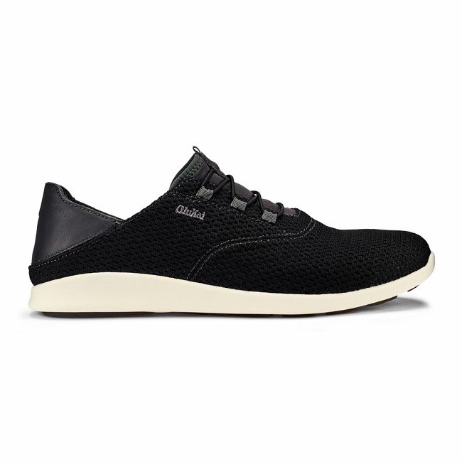 Olukai Men's Alapa LI Sneaker - Black / Dark Shadow US148-072